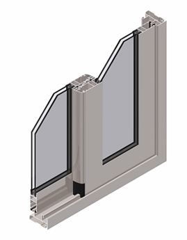 Ventana corredera C70